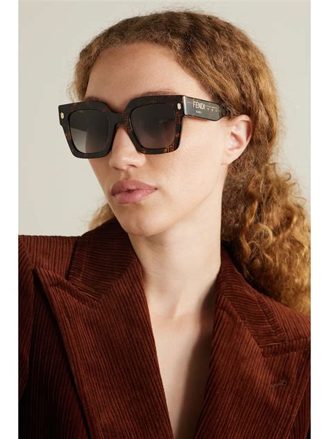 FENDI EYEWEAR Roma oversized square